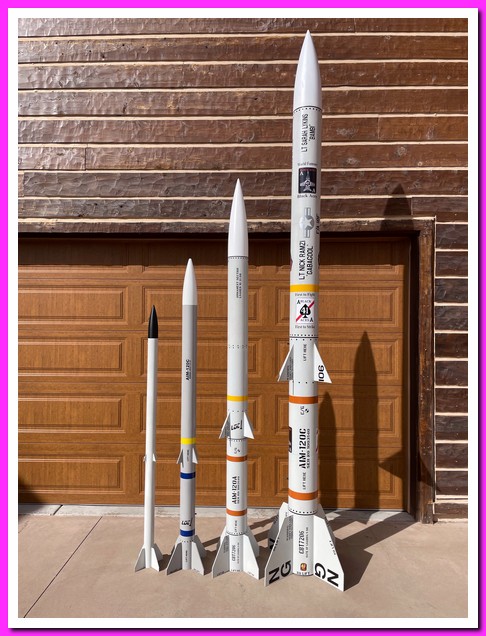 Amraam best sale model rocket